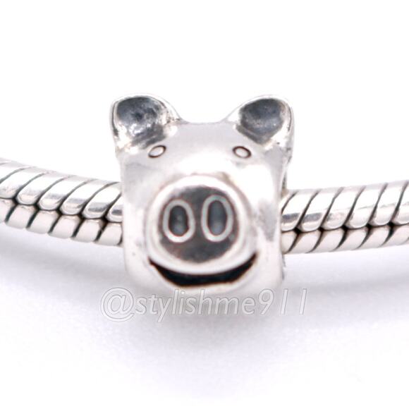 Authentic Pandora Pig Charm - Picture 1 of 10